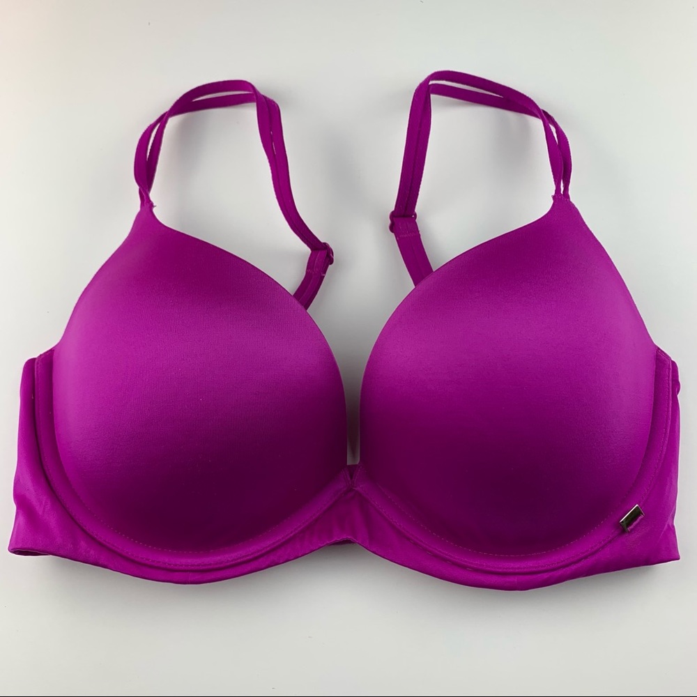 Victoria’s Secret Lightly Lined Plunge Bra 32DD #4473
